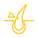 Laser hair removal icon